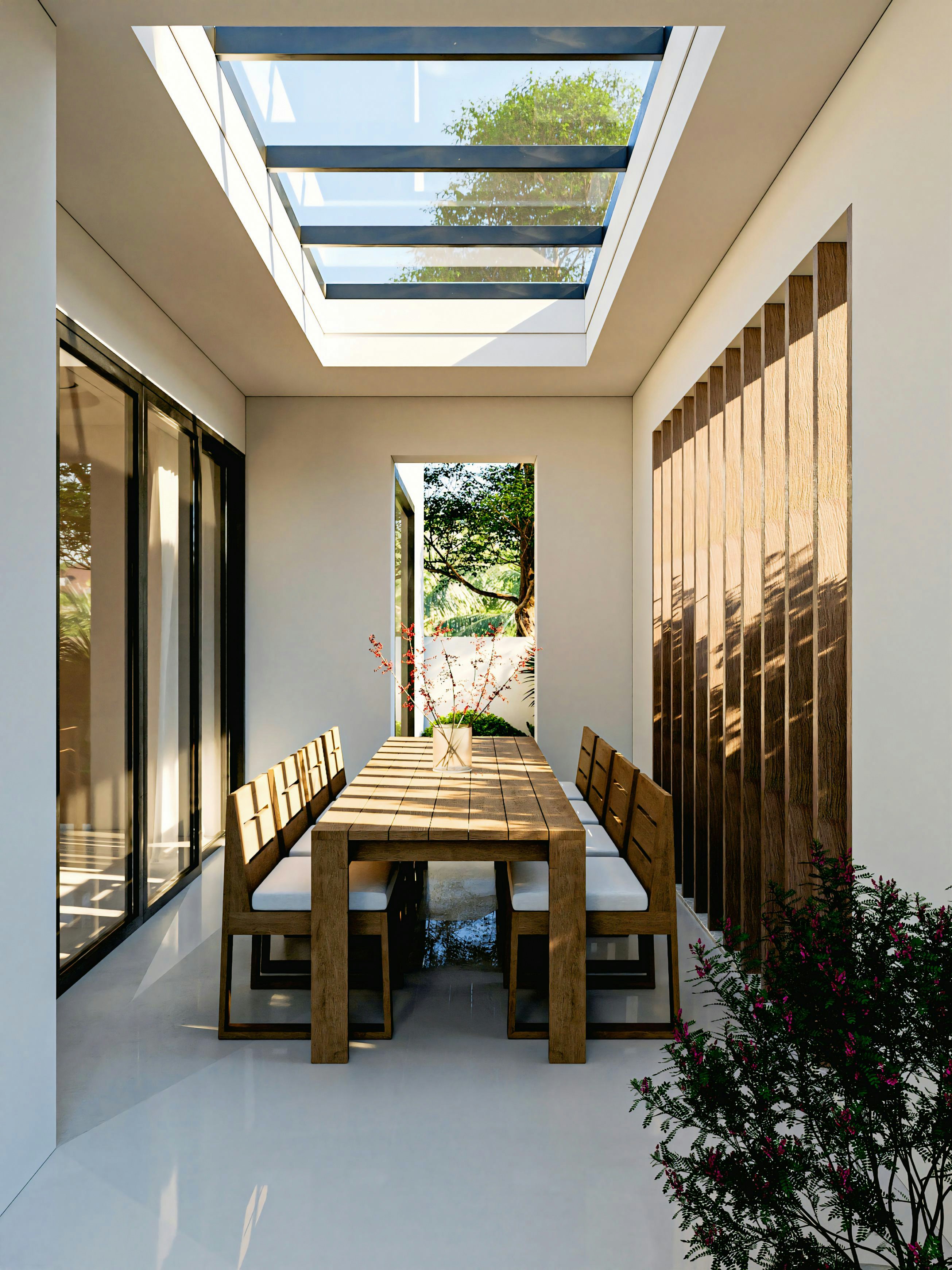 St Albans 15m² single-storey dining extension with roof lantern and bi-fold doors — Hampshire Build Hertfordshire